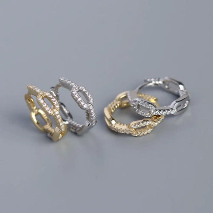Open Link Chain Finger Ring