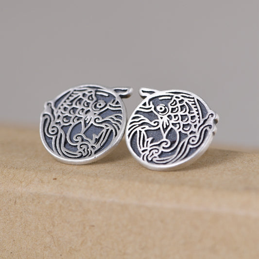Fish Stud Earrings