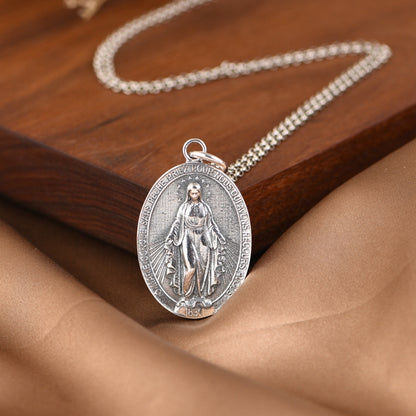 Virgin Mary Necklace