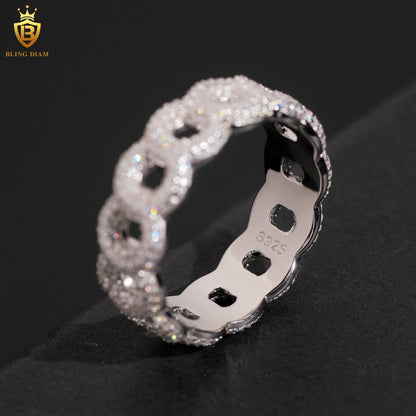 S925 moissanite ring