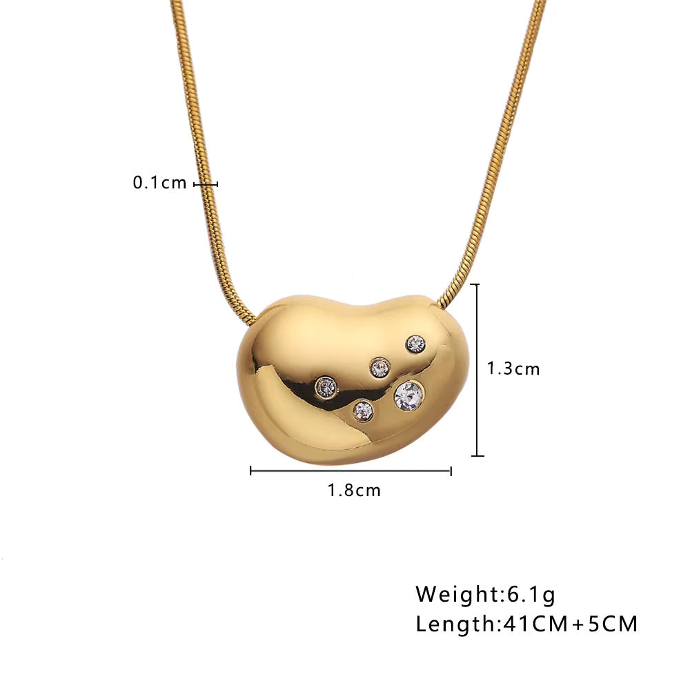 Gold Heart Necklace