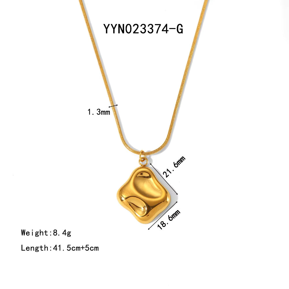 Gold Snake Necklace