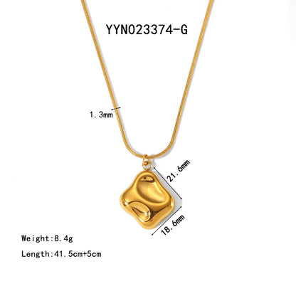 Gold Snake Necklace