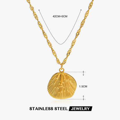 Golden Medallion Necklaces