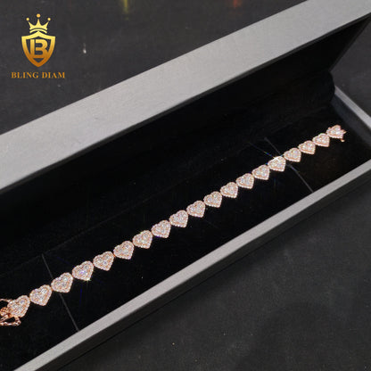 Iced Out Cuban Link Bracelet
