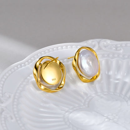 Baroque Pearl Earrings