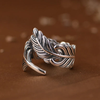 Vintage Feather Ring
