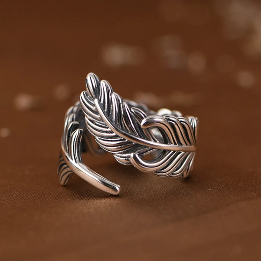 Vintage Feather Ring