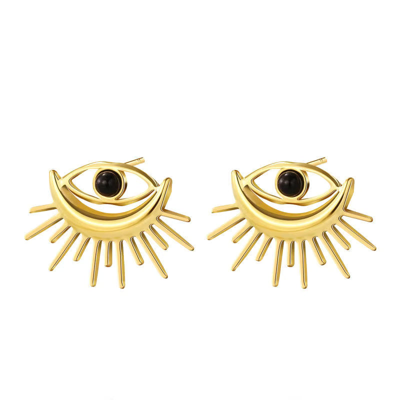 Geometric Hoop Earrings