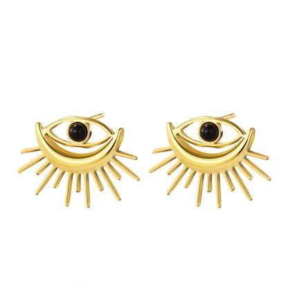 Geometric Hoop Earrings