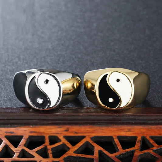 yin yang ring