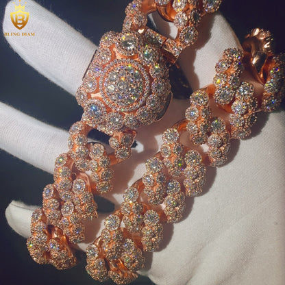 High Quality Miami Iced Out Cuban Link Chain