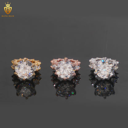 Big-size iced-out ring