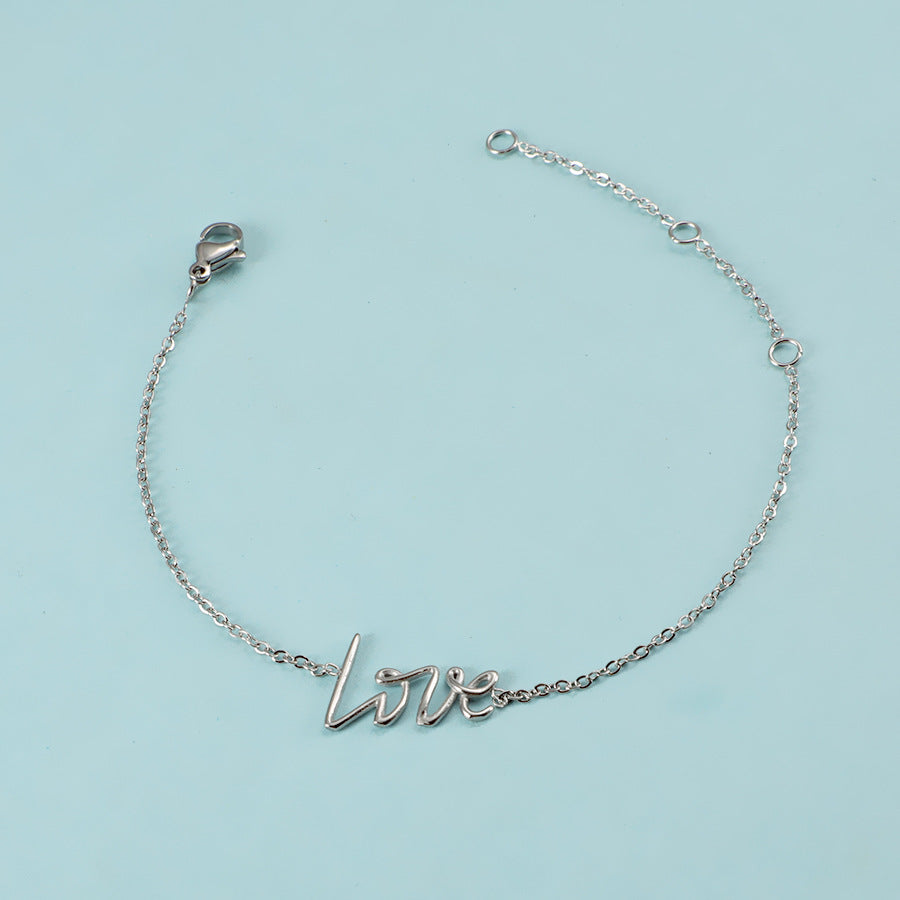 Love Letter Charm Bracelet