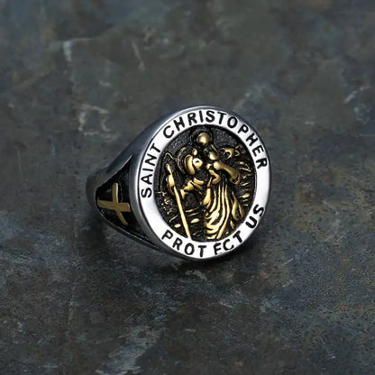 Saint Christopher Ring