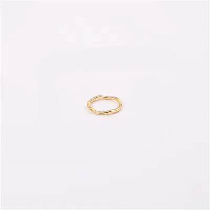 Harmonious Gold Rings