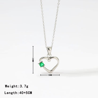 Gem Heart Necklace