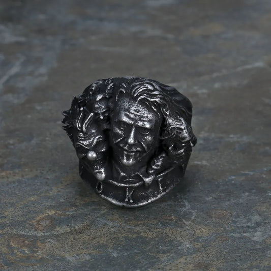 Joker Face Ring