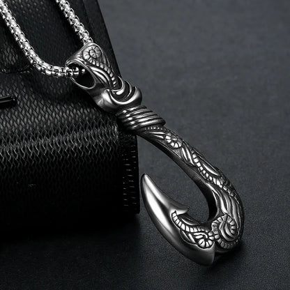 Viking Fish Hook Pendant