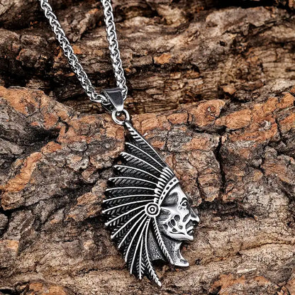 Steel Chief Necklace