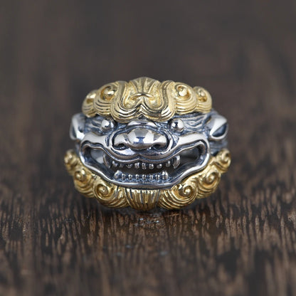 Chinese Lion Ring