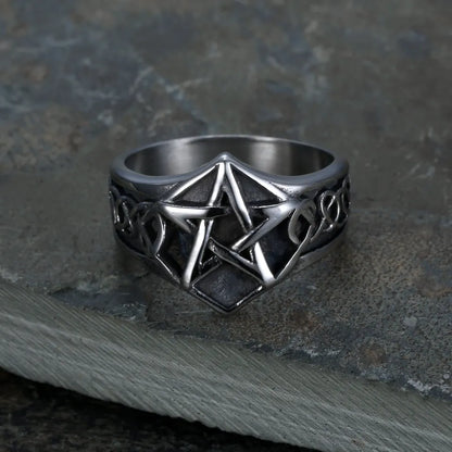 Pentagram Star ring