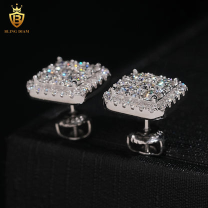 VVS1 Moissanite Stud Earrings