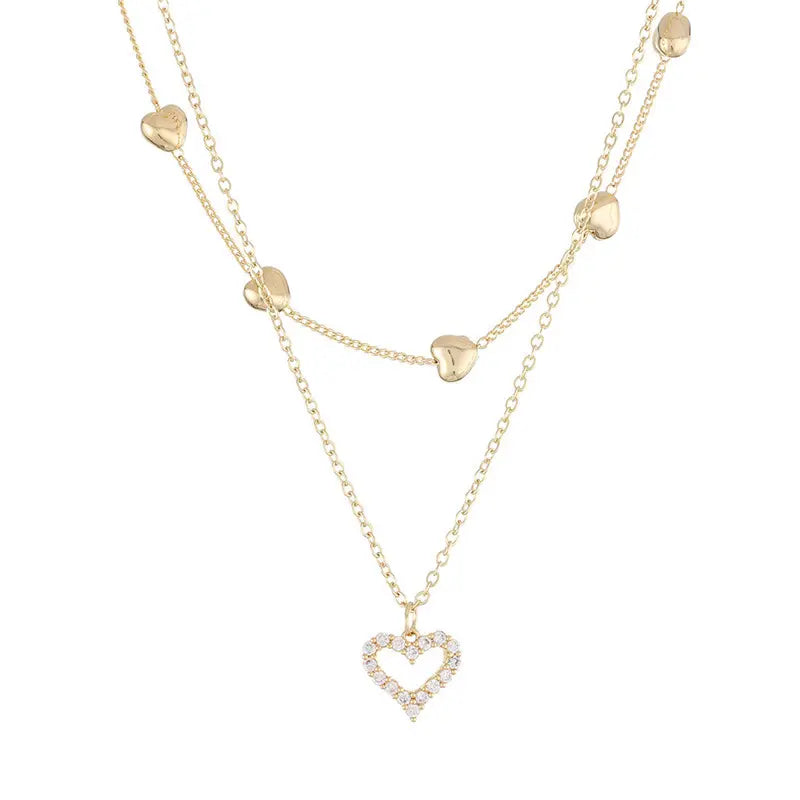 Gold Heart Necklace