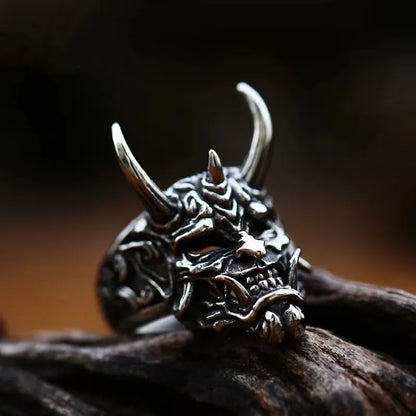 Silver Devil Ring