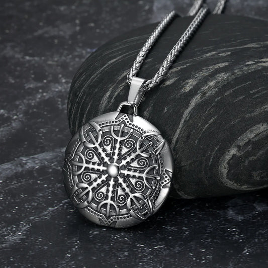 Vegvisir Compass Pendant