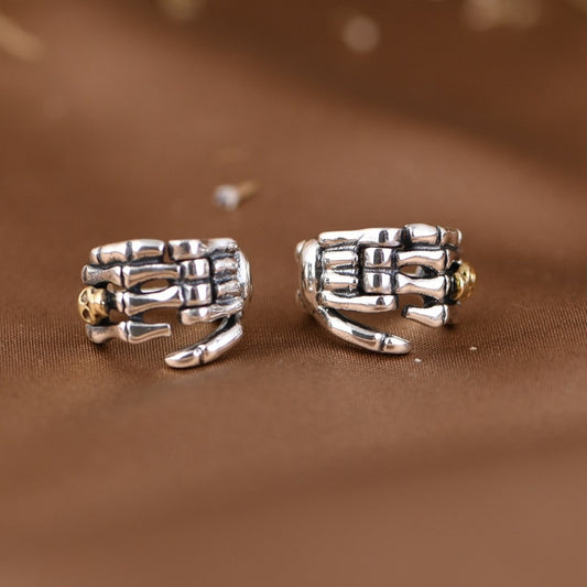 Skull Drop Earrings
