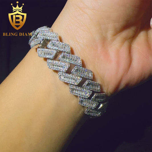 Iced Out Cuban Link Bracelet