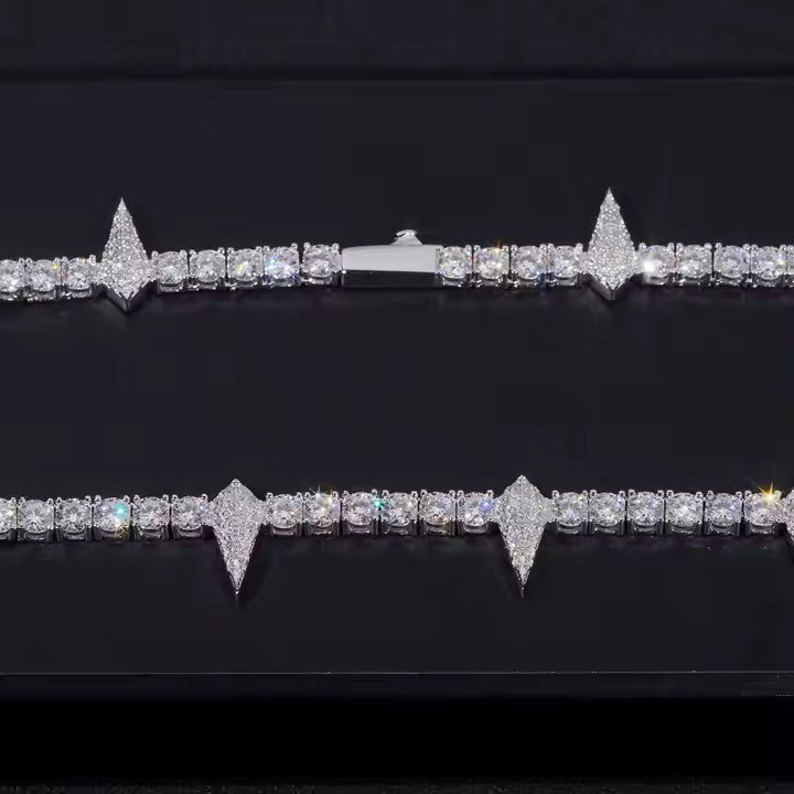 Spike Moissanite Set