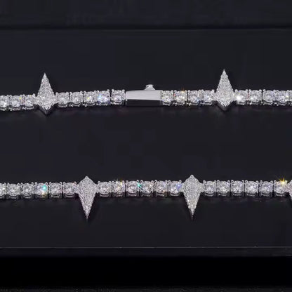 Spike Moissanite Set