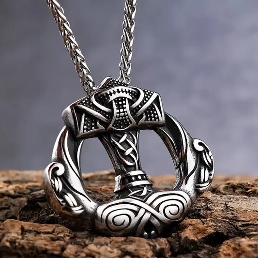 Hammer Circle Pendant