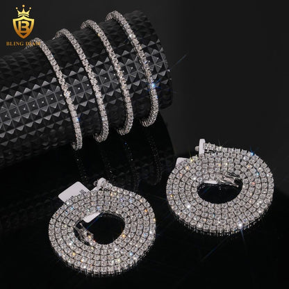 3mm Lab-Grown Diamond Tennis Bracelet