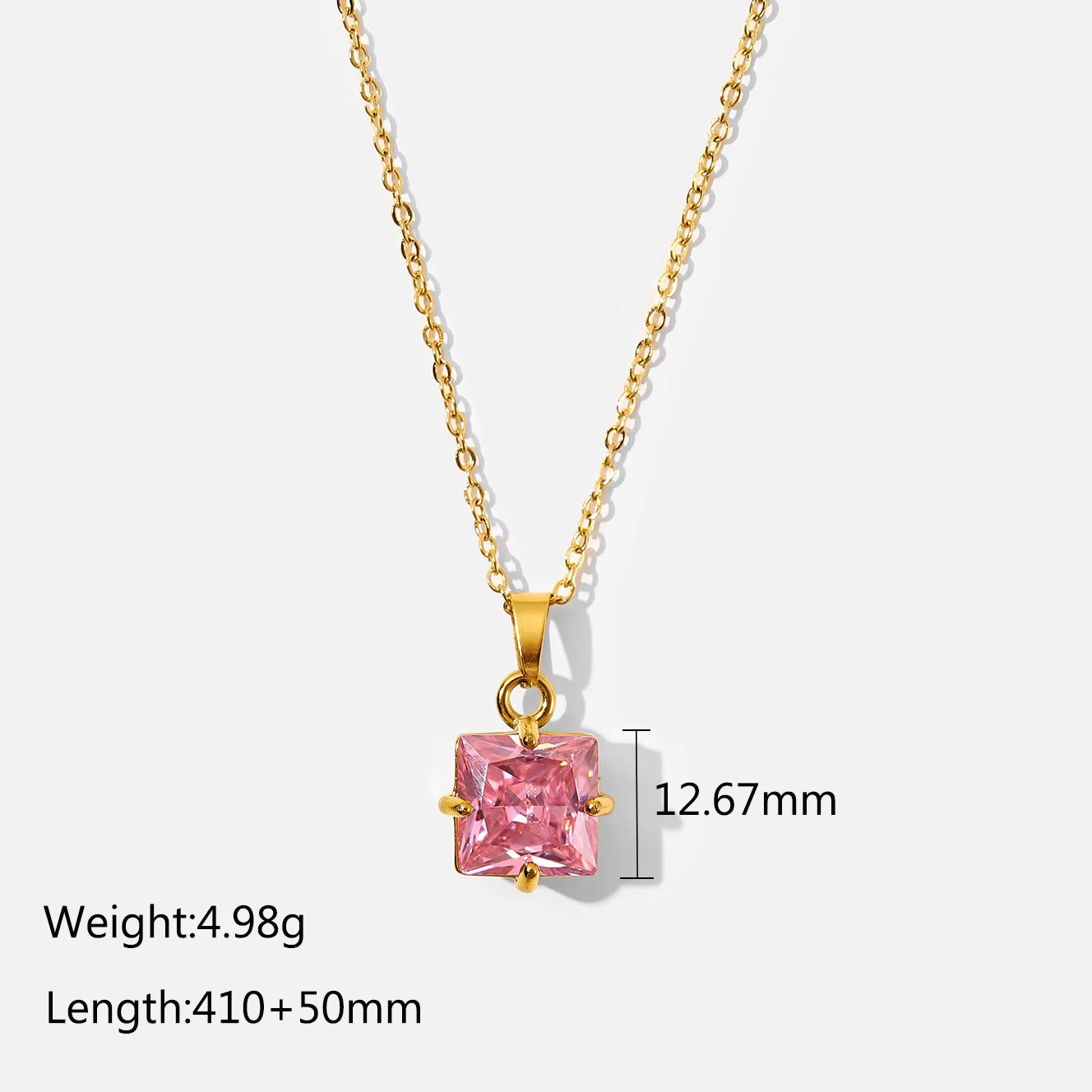 Prism Cut Necklace