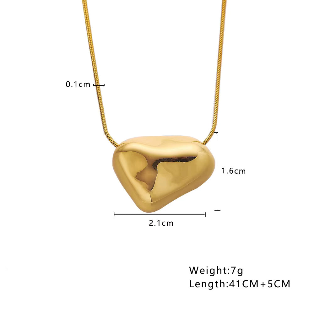 Gold Heart Necklace