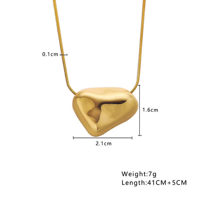 Gold Heart Necklace