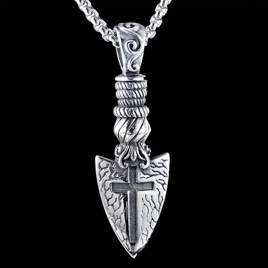 Arrowhead Cross Pendant