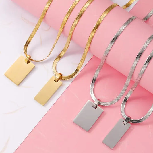 Rectangle Necklace
