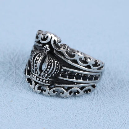 Royal King Crown Ring