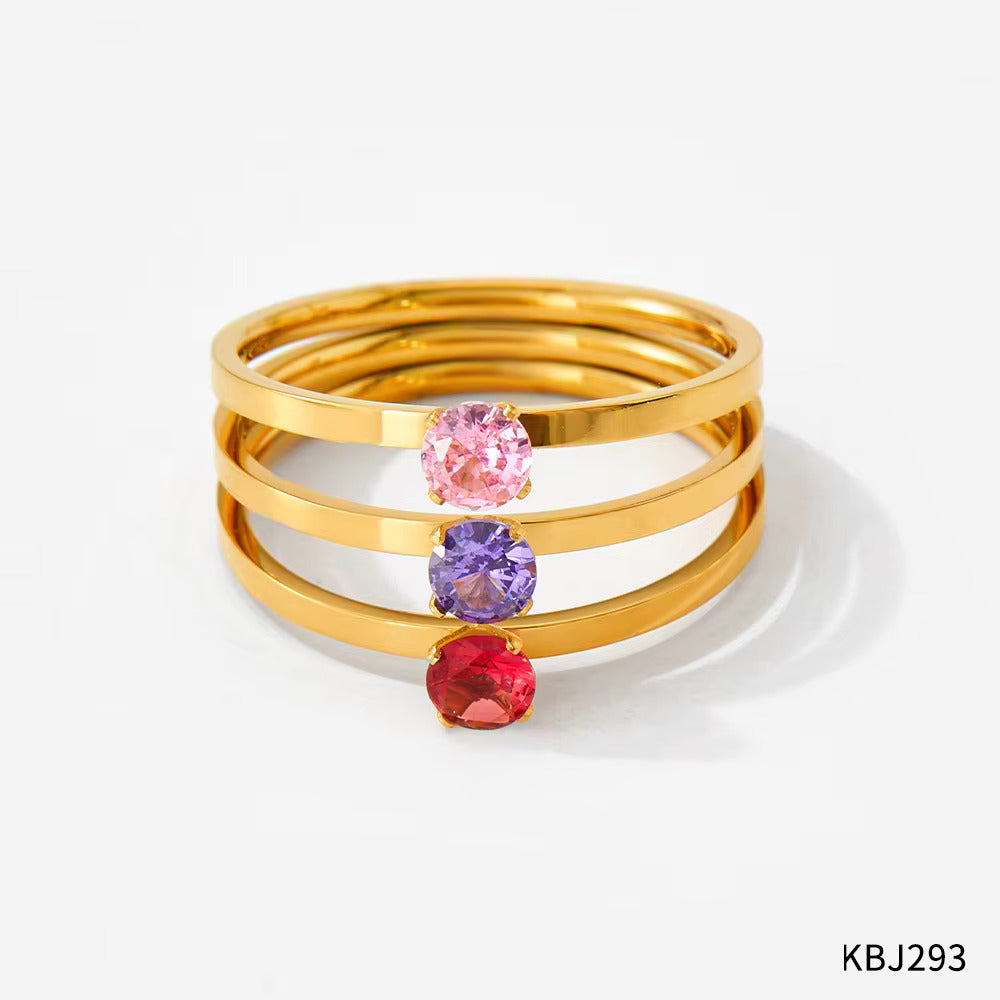 Vibrant Stone Ring
