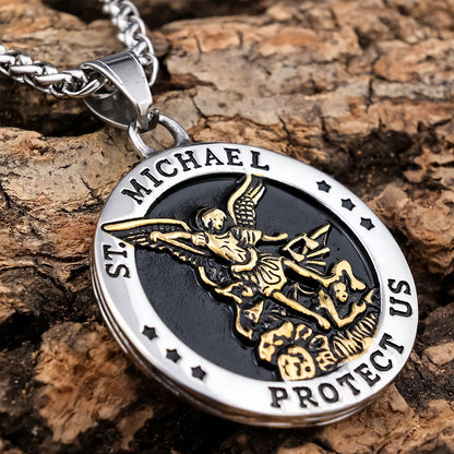 St Michael The Archangel Necklace