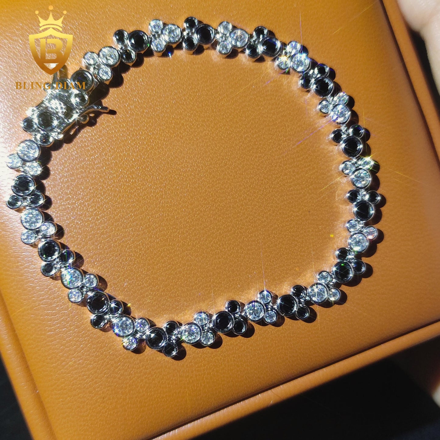 Mickey Mouse Moissanite Bracelet