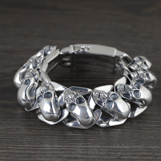 Rock Skull Bracelet