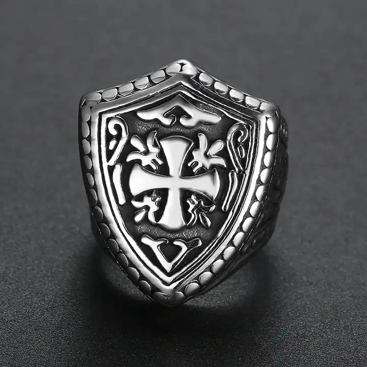 Templar Shield Ring