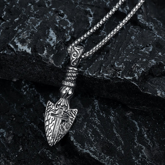 Spearhead Cross Pendant