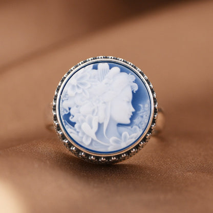 Goddess Head Ring