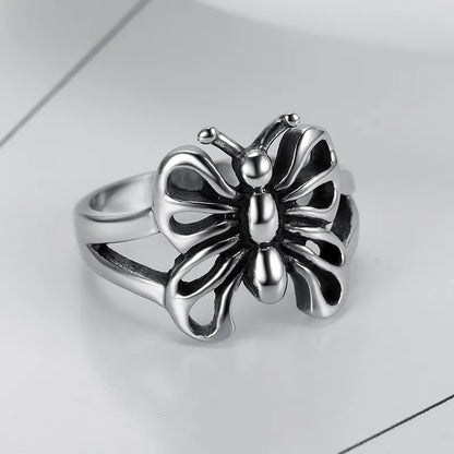 Adjustable Butterfly Ring